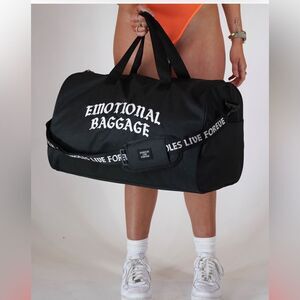 Assholes live forever Emotional Baggage duffle bag (4550) NEW